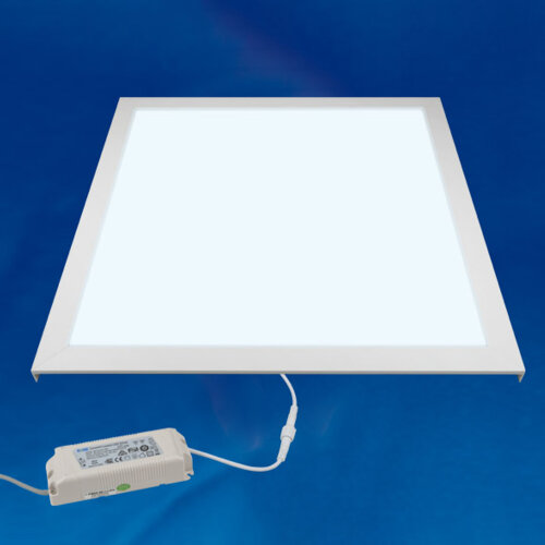 ULP-6060 40W-6500K IP54 CLIP-IN WHITE Светильник светодиодный потолочный встраиваемый, Дневной свет 6500K, Корпус белый, В комплекте с и-п, Алюминий. - фото 3