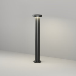 Ландшафтный светодиодный уличный светильник DRAMEN, IP65, 15 Вт, 3000К, черный, алюминий, Denkirs DK9708-BK