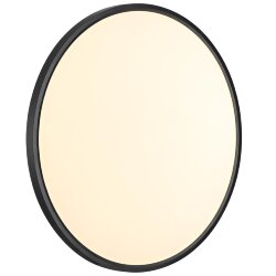 Настенно-потолочный светильник «Sonex» 7660/48L, серия: ALFA BLACK (накладной) - Переключатель цветовой температуры 3000/4000К