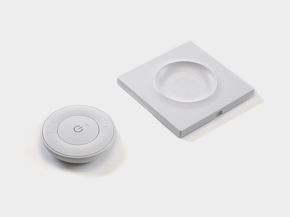 'Настенная панель Quick control беспроводная монохромный, белая. Фото 2