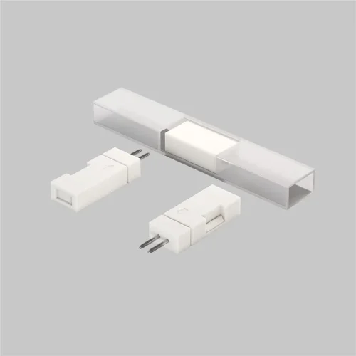 Двусторонний коннектор соединительный для светодиодной ленты 220В 5 шт. 201207 (Белый) - фото 2