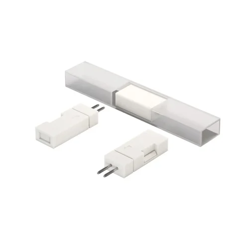 Двусторонний коннектор соединительный для светодиодной ленты 220В 5 шт. 201207 (Белый) - фото