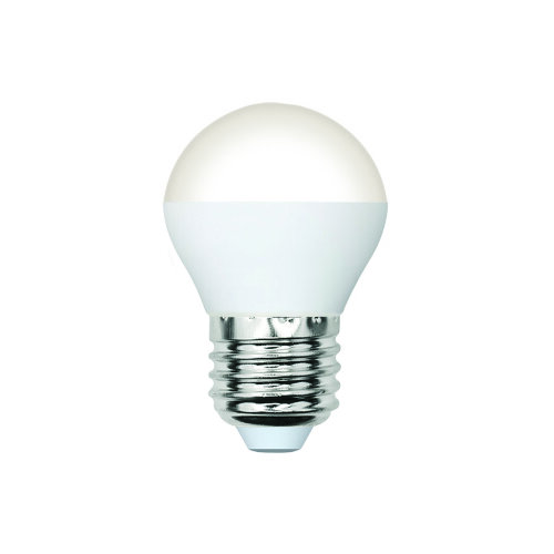 LED-G45-7W/3000K/E27/FR/SLS Лампа светодиодная. Форма "шар", матовая. Теплый белый свет (3000K) ТМ Volpe - фото