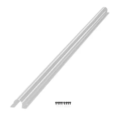 Профиль для горизонтального накладного монтажа Nemo D18 1м (Прозрачный)