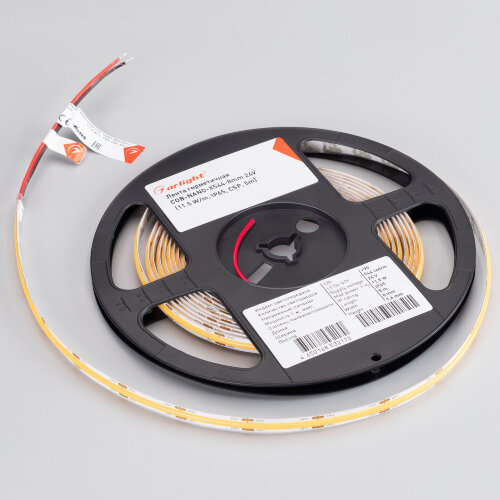 Светодиодная лента герметичная СОВ-NANO-Х544-8mm 24V Warm2700 (11.5 W/m, IP65, CSP, 5m) (Arlight) 031903(2) - фото 3