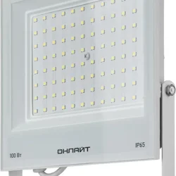 Прожектор светодиодный 90 139 OFL-100-4K-WH-IP65-LED 100Вт 4000К IP65 8000лм бел. ОНЛАЙТ 90139