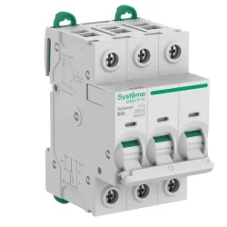 Выключатель автоматический 3п D 32А 6кА Systeme9 400В SE S9F23332