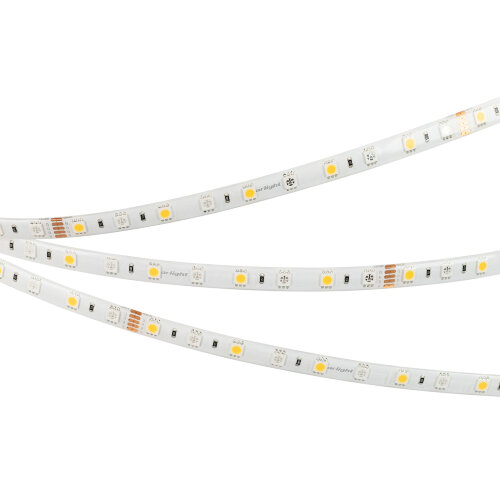 Светодиодная лента RTW-SE-В60-10mm 24V RGBW-Day (14.4 W/m, IP65, 5060, 5m) (Arlight, Открытый) 034154 - фото 5