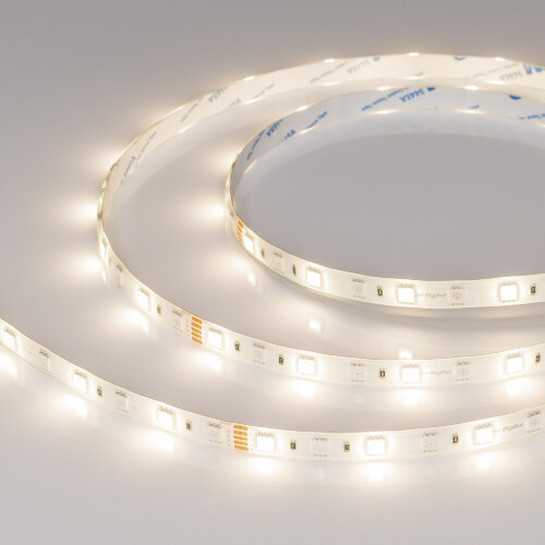 Светодиодная лента RTW-SE-В60-10mm 24V RGBW-Day (14.4 W/m, IP65, 5060, 5m) (Arlight, Открытый) 034154 - фото 2