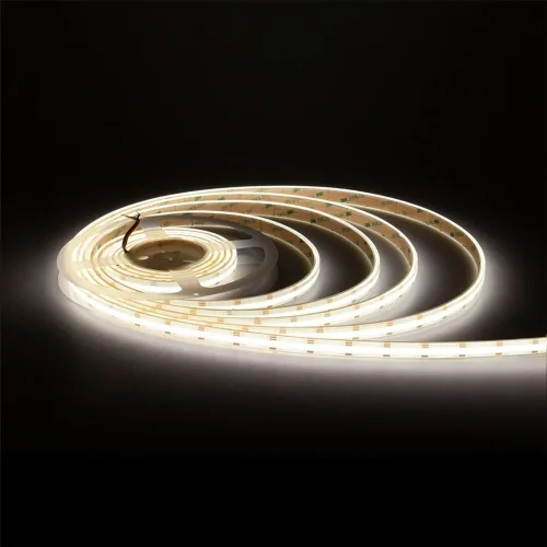 Светодиодная лента COB, 608 chip/m, CCT, 24V, 14W/m, CRI>90, IP68, R22 - фото III