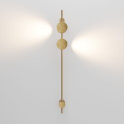 Светильник настенный светодиодный Illume латунь 3000K 40154/LED