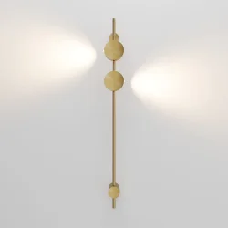 Светильник настенный светодиодный Illume латунь 3000K 40154/LED (070998)