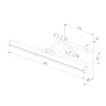 Светильник настенный светодиодный Monza черный 40156/LED - фото 4