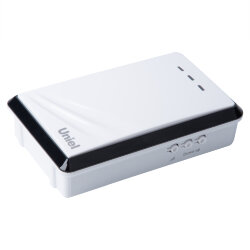 UDB-017W-R1T1-38S-150M-WH-BL Звонок беспроводной, Радиус действия 150м, Белый с черным