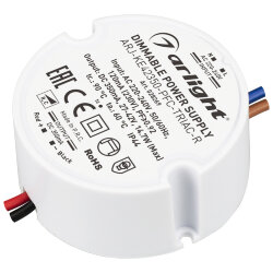 Блок питания ARJ-КЕ42350-PFC-TRIAC-R (15W, 350mA) (Arlight, IP44 Пластик, 5 лет) 028269