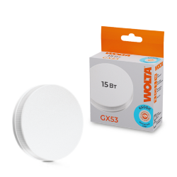 Светодиодная лампа WOLTA 25W75R15GX53 15Вт 6500K GX53