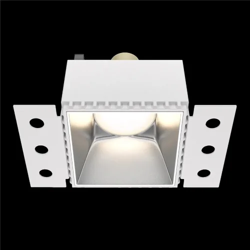 Встраиваемый светильник Пай / Share 1*GU10 10 Вт (Белый) DL051-01-GU10-SQ-WS - фото 3