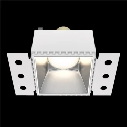 Встраиваемый светильник Пай / Share 1*GU10 10 Вт (Белый) DL051-01-GU10-SQ-WS