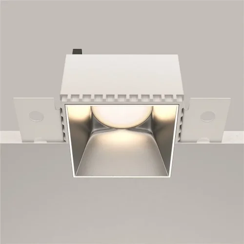 Встраиваемый светильник Пай / Share 1*GU10 10 Вт (Белый) DL051-01-GU10-SQ-WS - фото 5