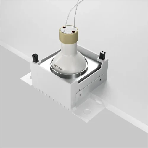 Встраиваемый светильник Пай / Share 1*GU10 10 Вт (Белый) DL051-01-GU10-SQ-WS - фото 12