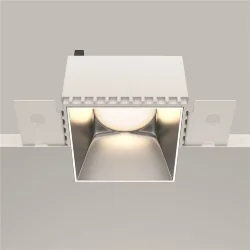 Встраиваемый светильник Пай / Share 1*GU10 10 Вт (Белый) DL051-01-GU10-SQ-WS