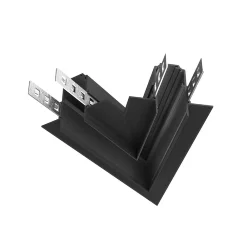 Угол-соединитель 45° Exility встраиваемый под ГКЛ 12,5мм, черный (Черный)