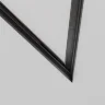 Угол-соединитель 45° Exility встраиваемый под ГКЛ 12,5мм, черный (Черный) - фото 3
