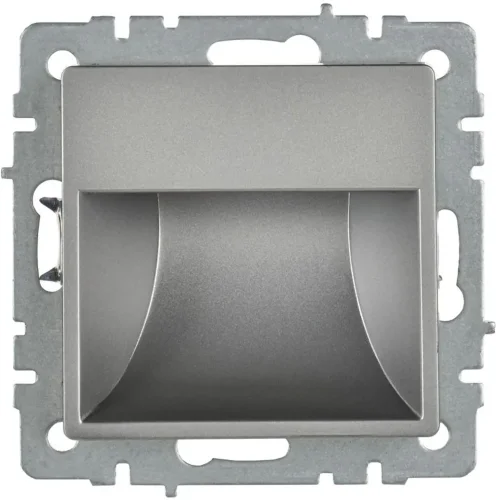 Подсветка светодиодная BRITE встраив. ПЛ20-БрС механизм сталь IEK BR-FL20-K46 - фото 2