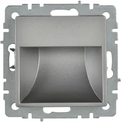 Подсветка светодиодная BRITE встраив. ПЛ20-БрС механизм сталь IEK BR-FL20-K46