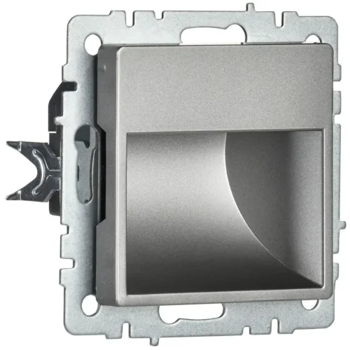 Подсветка светодиодная BRITE встраив. ПЛ20-БрС механизм сталь IEK BR-FL20-K46 - фото 4