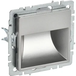 Подсветка светодиодная BRITE встраив. ПЛ20-БрС механизм сталь IEK BR-FL20-K46