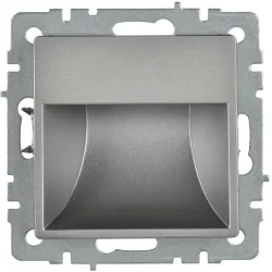 Подсветка светодиодная BRITE встраив. ПЛ20-БрС механизм сталь IEK BR-FL20-K46