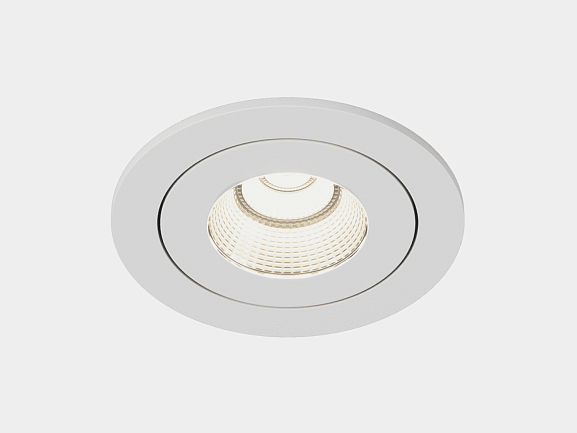 Светильник светодиодный потолочный встраиваемый наклонный, серия FA, Белый, 15,8Вт, IP54, Нейтральный белый (4000К), FA-NIA-179712EA-WH-NW - фото