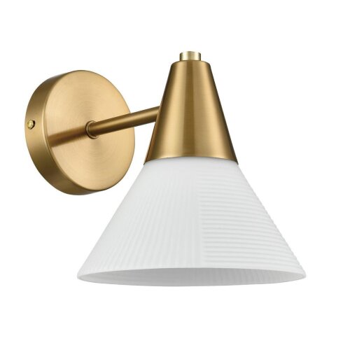 Бра «LUMION» 8113/1W, дизайн: Модерн, серия: CORNE (крепление на планке). Фото 1.