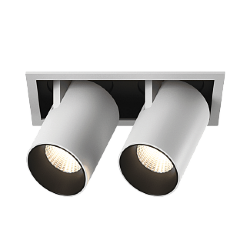 Светильник светодиодный потолочный встраиваемый поворотно-выдвижной, серия SPL, Ч/Б, 12Вт, IP20, Нейтральный белый (4000К), SPL-SQ2-12-NW 002787