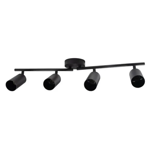 Светильник PCL-0504 4xGU10 IP20 230В BL настен./потолочн. декор. под лампу JazzWay 5066724 - фото