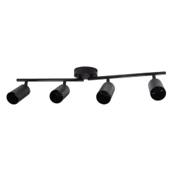 Светильник PCL-0504 4xGU10 IP20 230В BL настен./потолочн. декор. под лампу JazzWay 5066724