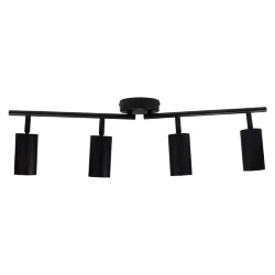 Светильник PCL-0504 4xGU10 IP20 230В BL настен./потолочн. декор. под лампу JazzWay 5066724