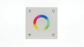 Сенсорная панель T3 White IC45 (12-24V, 3x4A, 3x(48-96), RGB, RF 2.4GHz) - фото I
