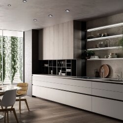 Встраиваемый точечный светильник 118 MR16 серебро/черный (053349)