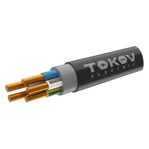 Кабель TOKOV ELECTRIC ППГнг(А)-HF 5х2.5 ОК (N PE) 0.66кВ (м) ТХМ00409123 - фото
