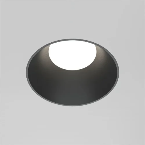 Встраиваемый светильник Share GU10 10Вт IP 54 (Черный) - фото 4