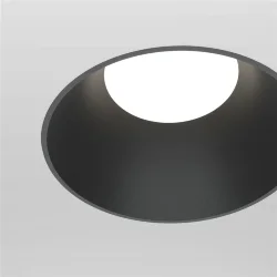 Встраиваемый светильник Пай / Share 1*GU10 10 Вт IP 54 (Черный) DL126-GU10-TRS-B