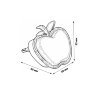DTL-308-Яблоко-RGB-3LED-0.5W Светильник-ночник, Без выключателя, Блистер - фото 7