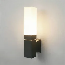 Уличный настенный светильник со светодиодами 1534 TECHNO LED 3000K чёрный 1534 TECHNO LED (072067)