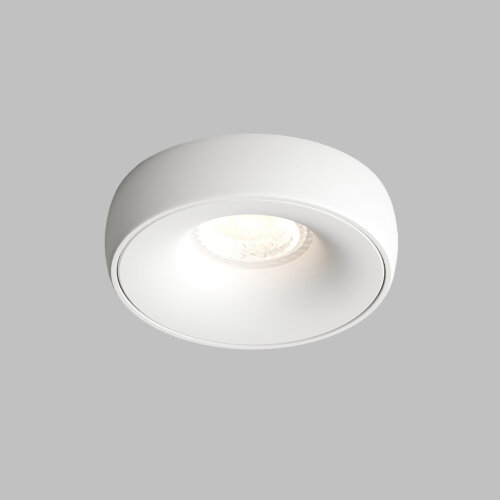 DK2045-WH Встраиваемый светильник , IP 20, 50 Вт, GU10, белый, алюминий.