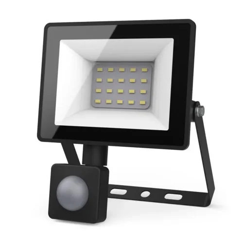 Прожектор светодиодный Elementary 20Вт 6500К IP65 1900лм 175-265В ДО с датчиком движения черн. GAUSS 628511320 - фото 6