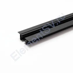 Трек для спотов встраиваемый 2L 2м NX47 (однофазный, 2 провода, черный)