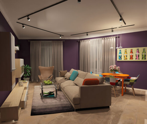 DK6401-BK Трековый светильник IP 20, 5 Вт, LED 3000, черный, алюминий. Фото 7