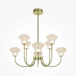 Подвесной светильник Dynasty 3000K 30Вт (Латунь)